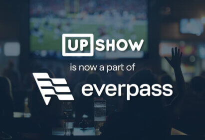 UPshow is now a part of everpass mobile image